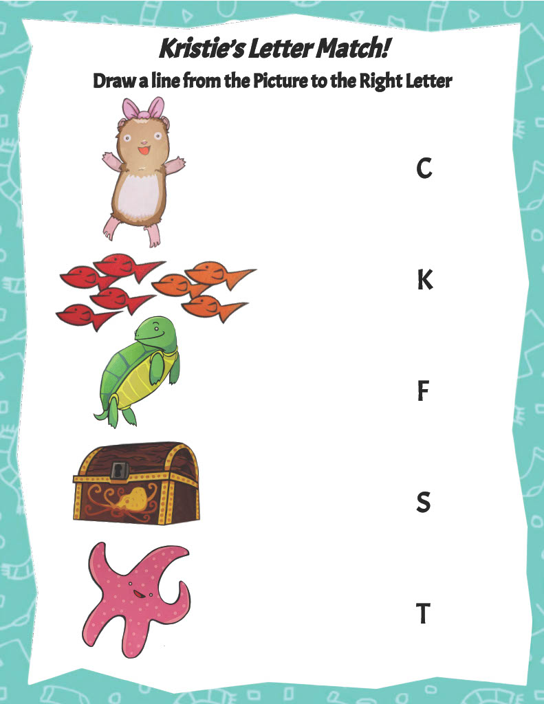 Kristie spelling and letters page